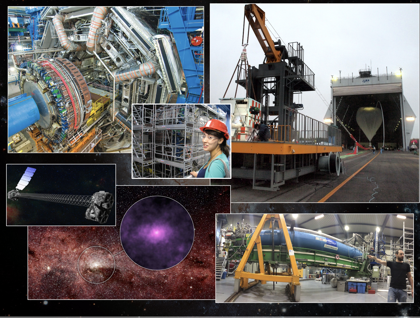 Dark matter collage