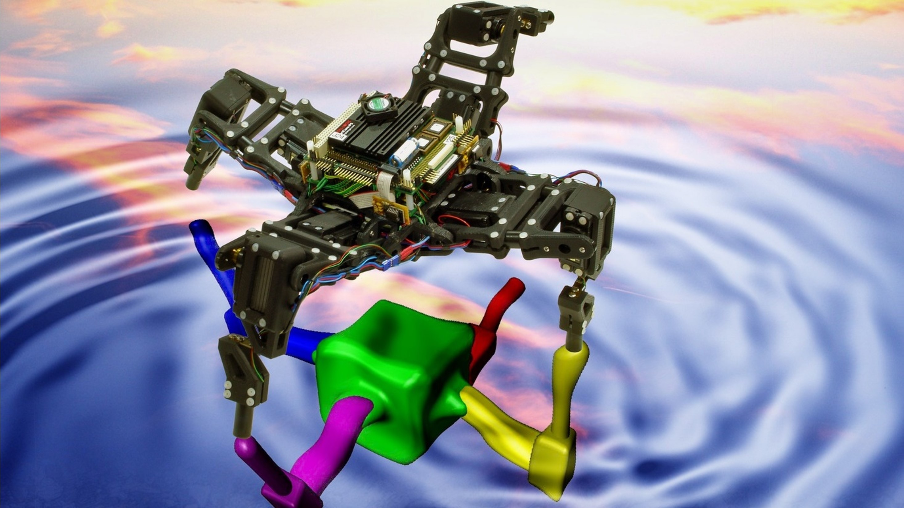 self-reflection robot
