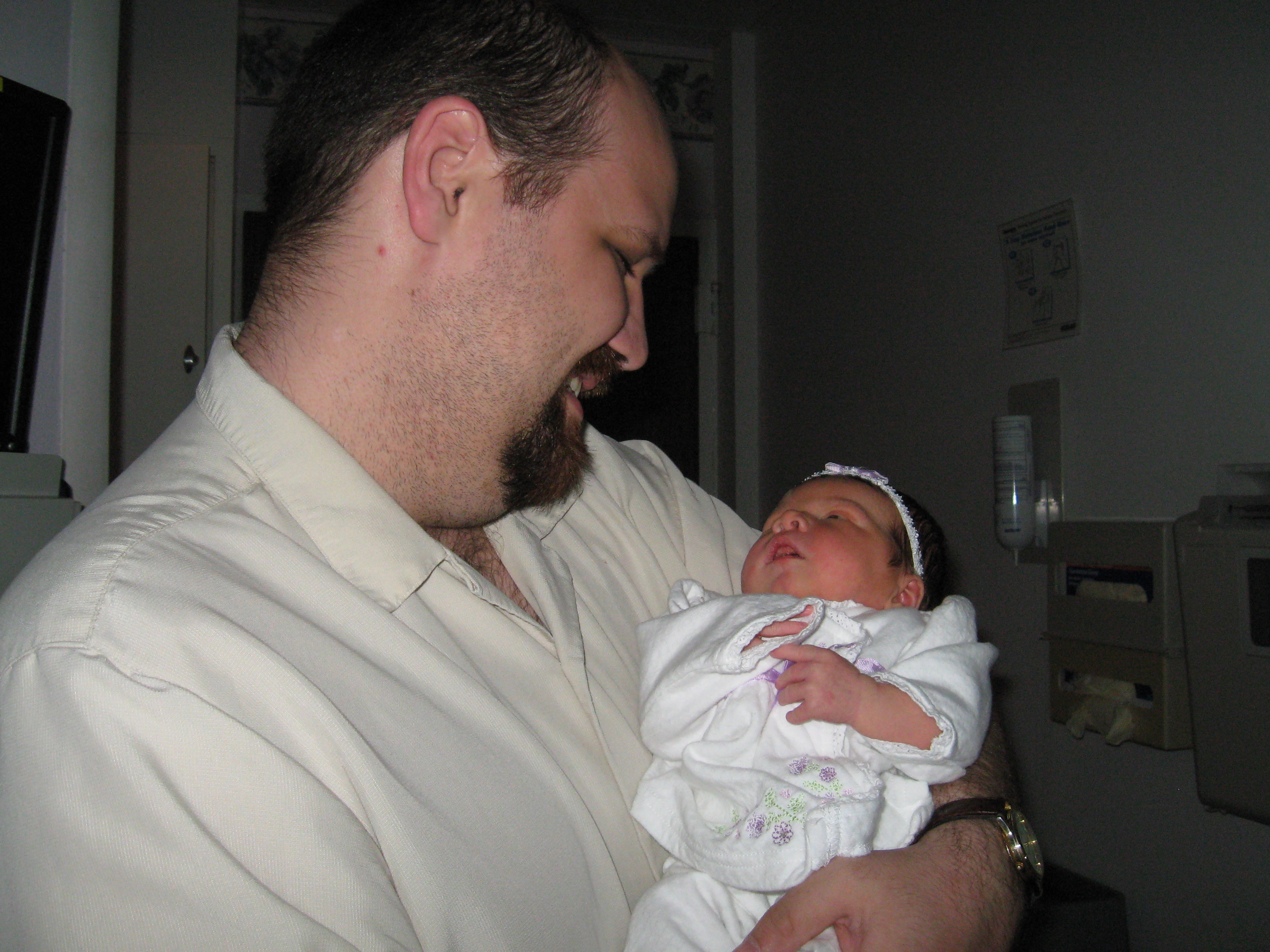 DadAndSadieComingHome