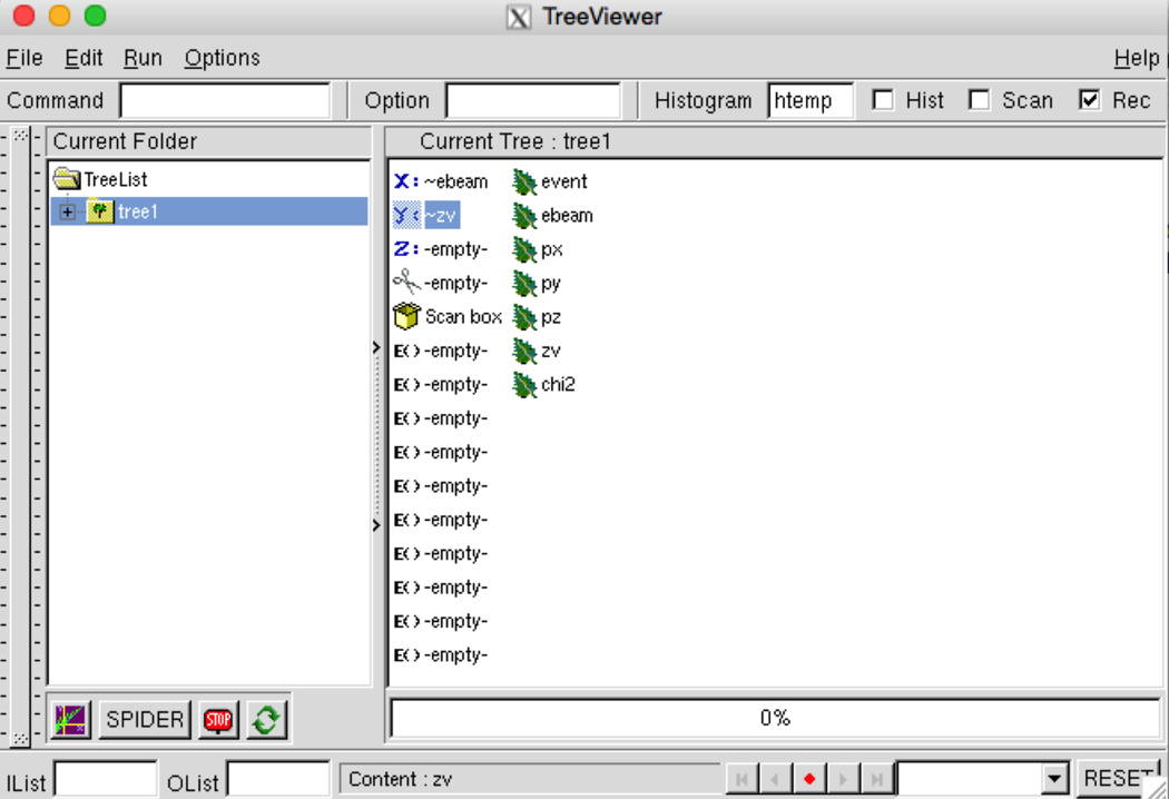 Using the Treeviewer — Nevis Labs ROOT tutorial May-2024 documentation